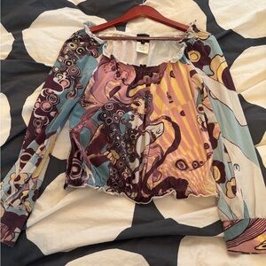 y2k Roberto Cavalli - Just Cavalli Blouse - Size L